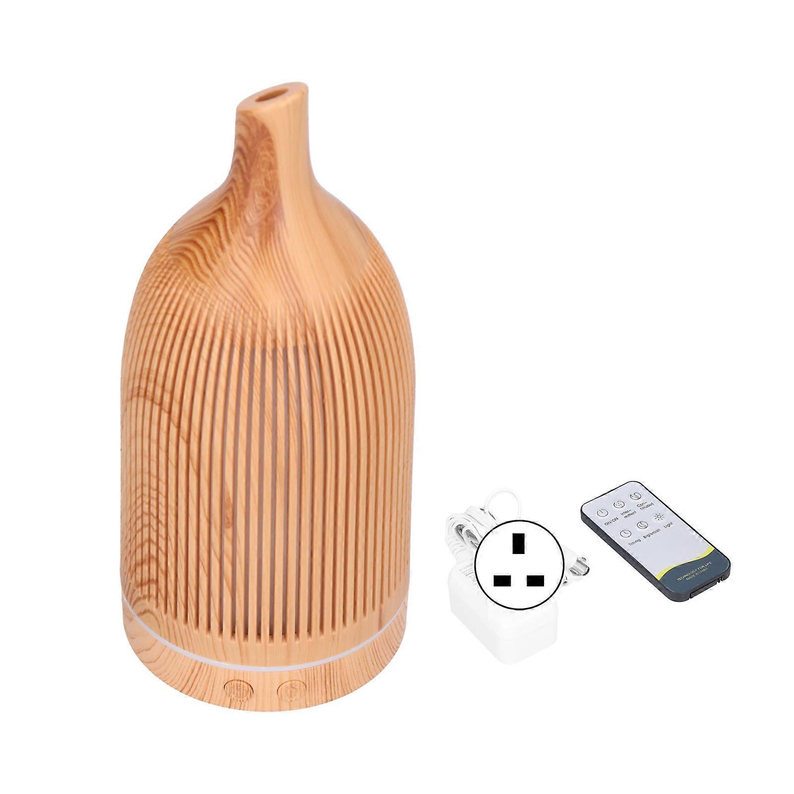 Essential Oil Diffuser 200ml Colorful LED Light Automatic Power Off Without Water Remote Control 35db Mute Aromatherapy Diffusers for Home Office Room