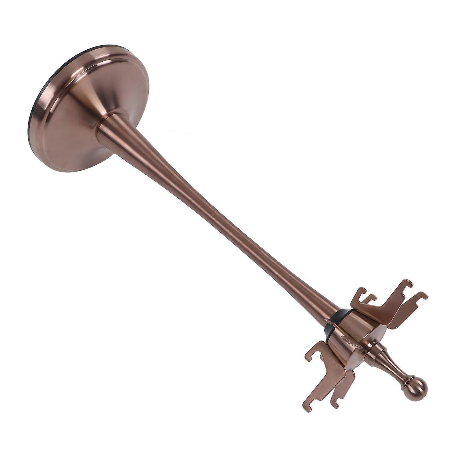 Kitchen Utensil Stand Stainless Steel Space Saving Rotatable Rustproof Kitchenware Storage Rack Rose Gold 