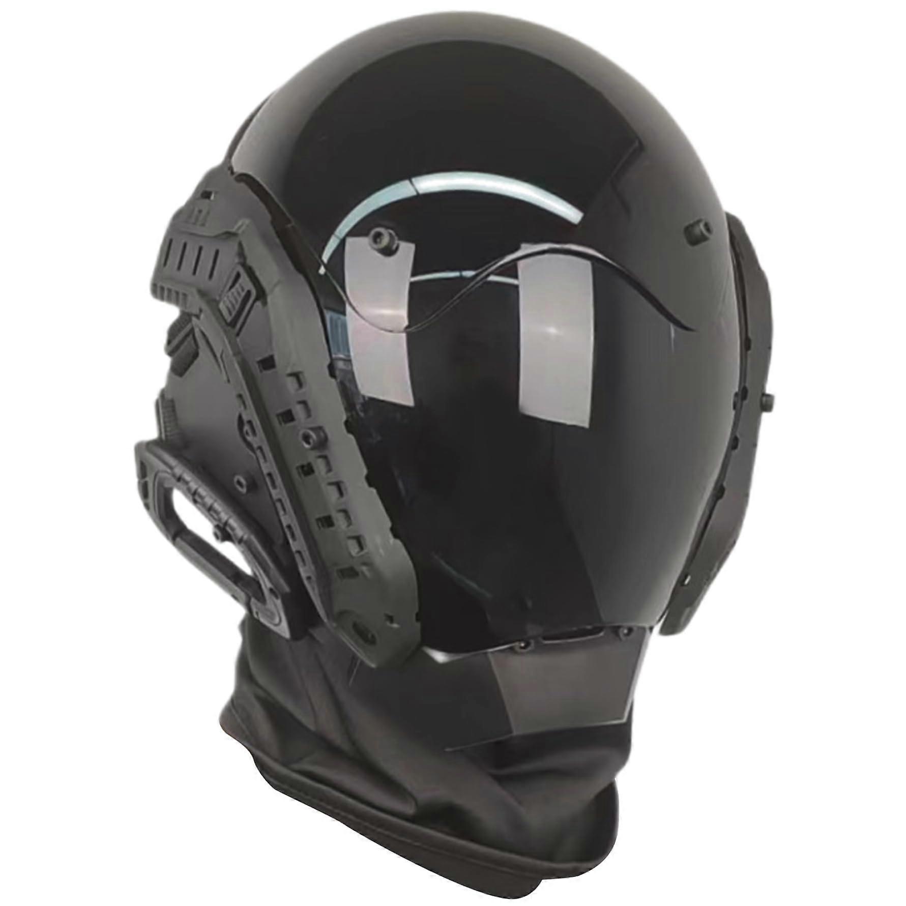Cyberpunk Helmet with Masks for Adults Halloween Party Gifts