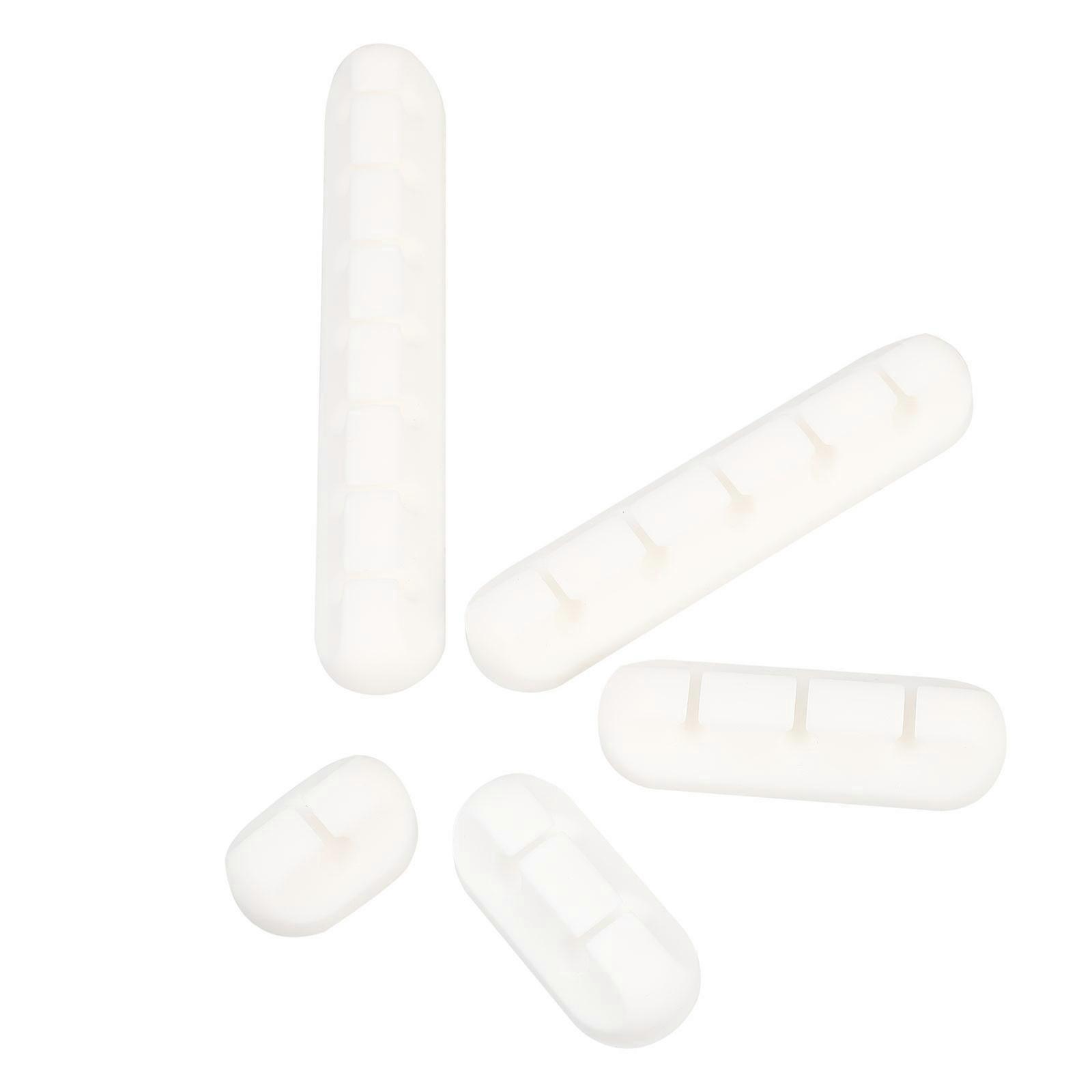 Wire Holders Cable Clamp Set For Cables Pens Toothbrushes Home Office 5Pcs