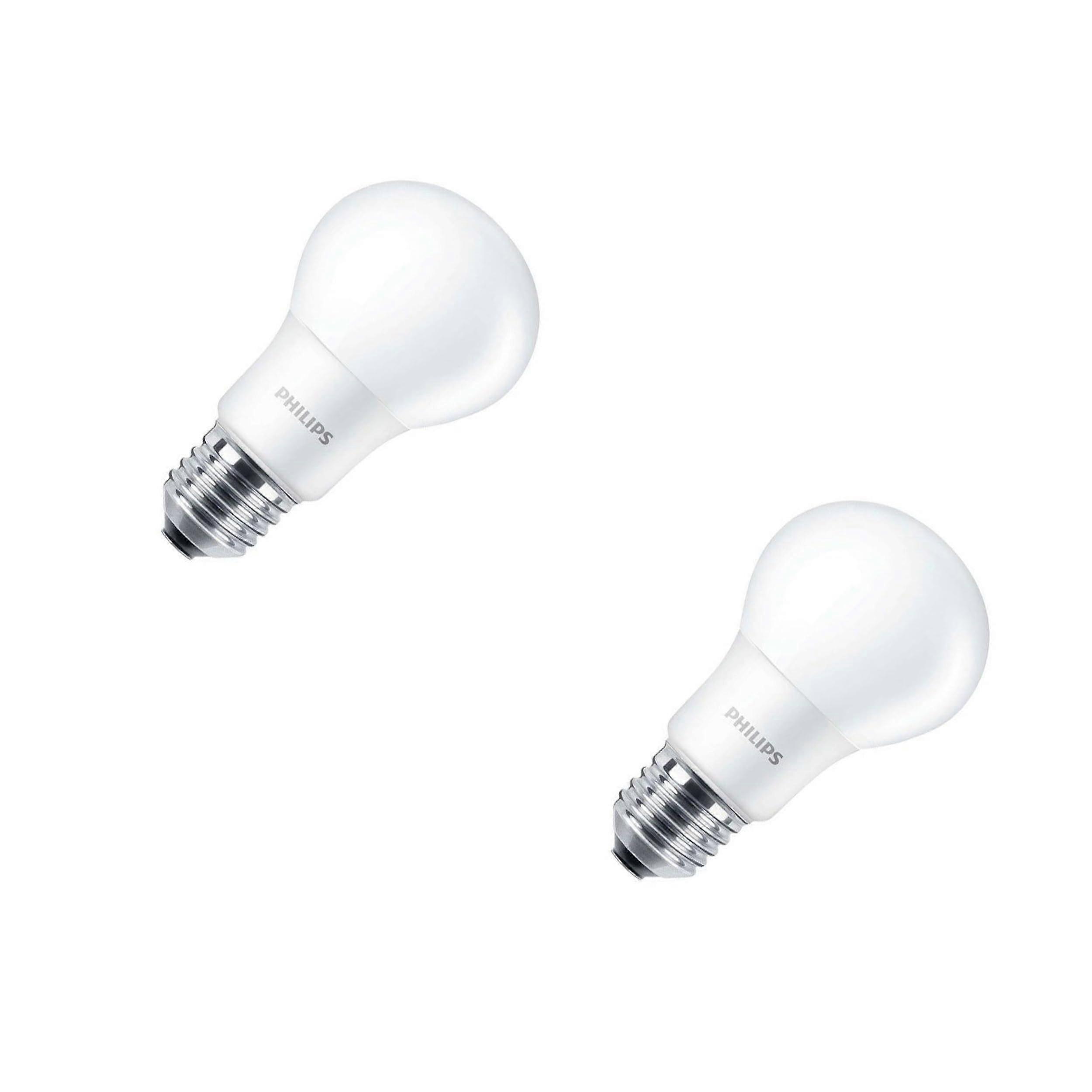 CorePro A60 LED Bulb 8 Watt 827 2700 Kelvin Warm White E27 Replaces 60 Watt LED Light Bulb Pack of 2