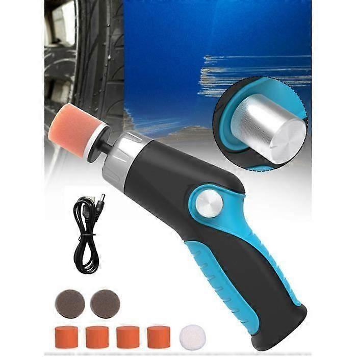 Ca12471-Mini Car Polisher Scratch Remover Variable Speed Electric Waxer Detailing Buffer Power Tools
