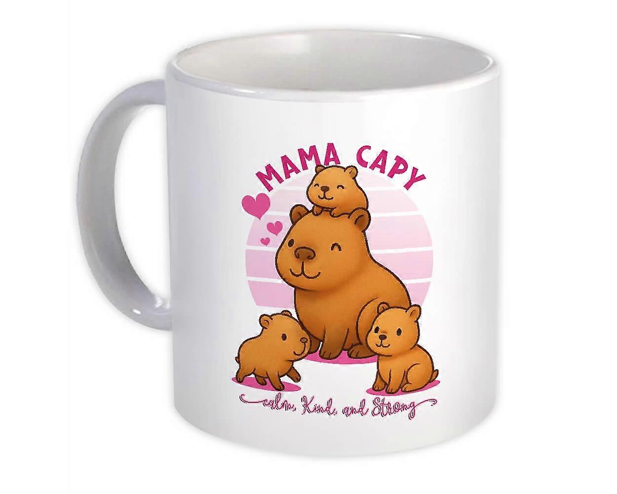 Gift Mug: Capy Mama Capybara