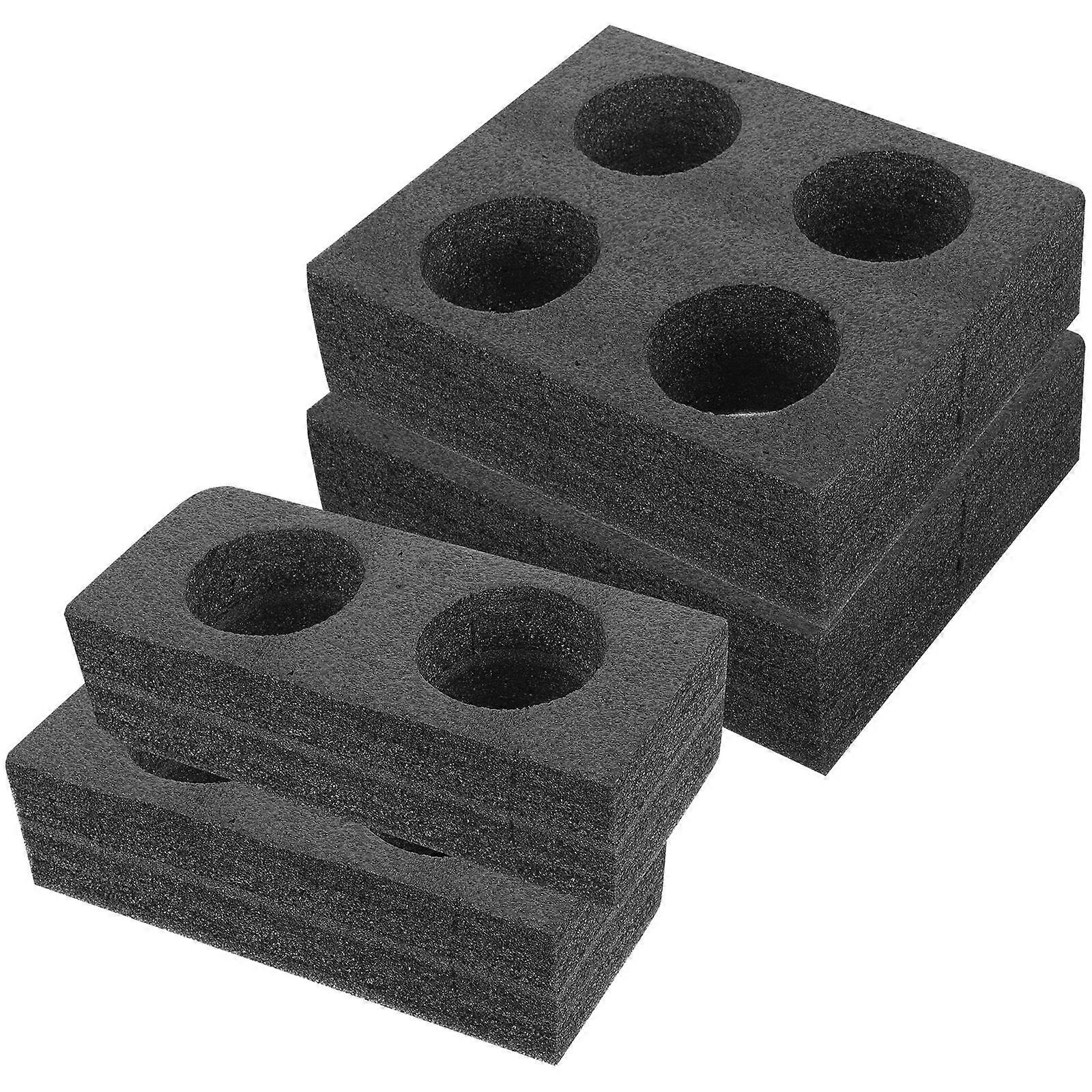 4pcs Beverage Carrier Set, Multi Hole Cup Holders for Takeout Drinks, Lightweight Leak Proof Drink Holders for Picnics, Family Gatherings, and