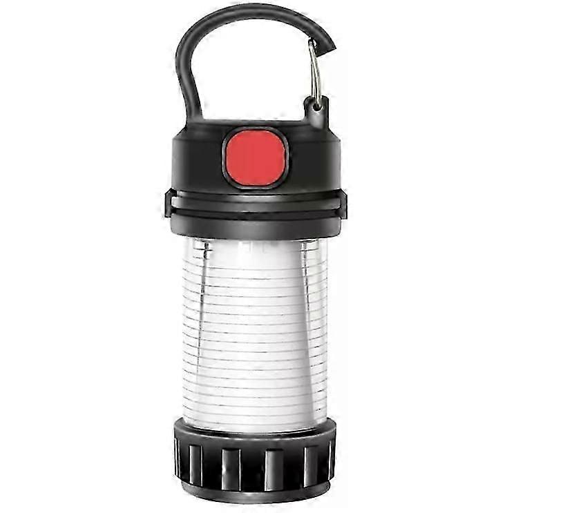 Mini Outdoor Rechargeable Emergency Camping Torch Camping Light 5 Modes Battery Powered Portable Torch(Black)