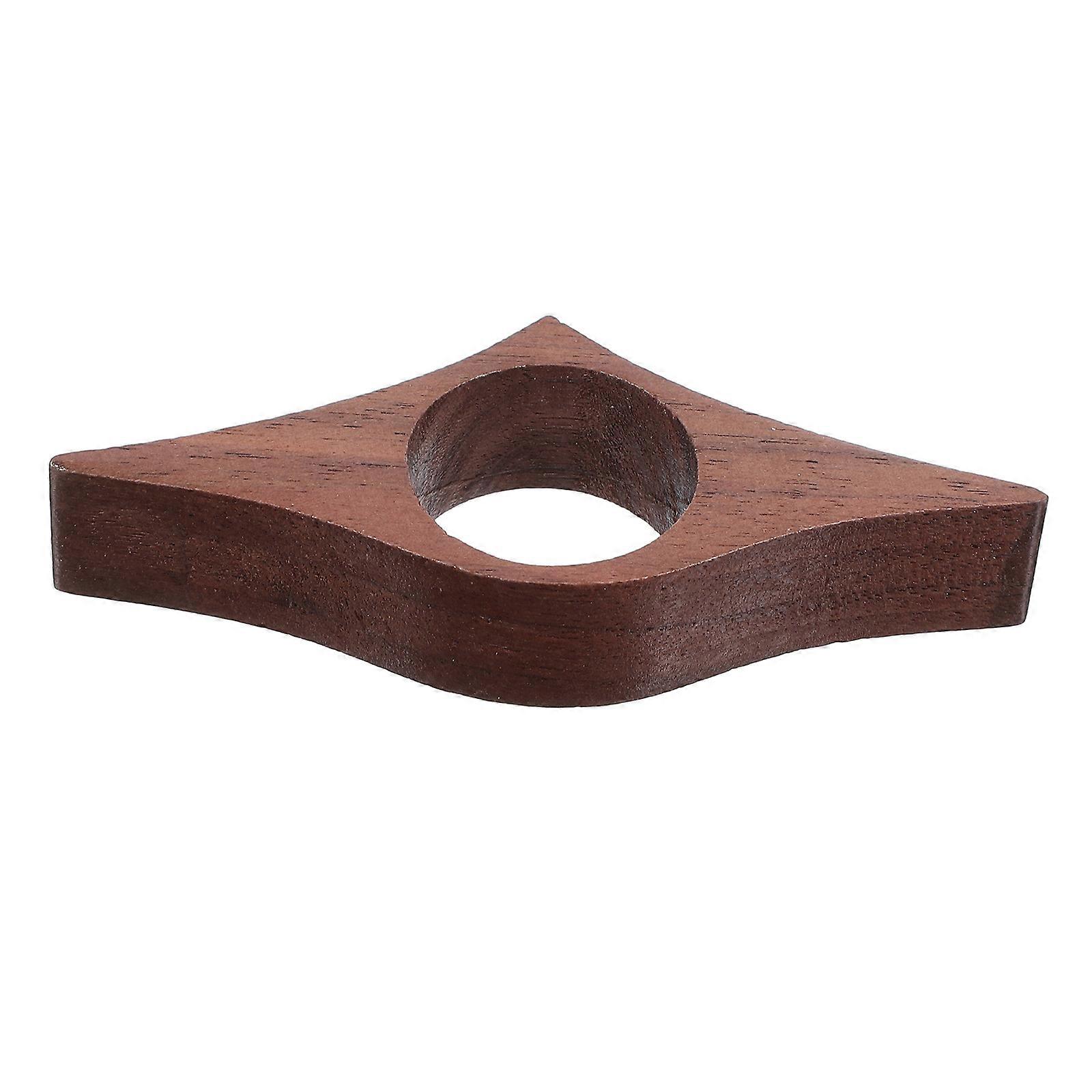 Thumb Book Page Holder Wooden Reading Accessory For Office Study Elegant Curved Walnut Wood Holding Books Open 1Set