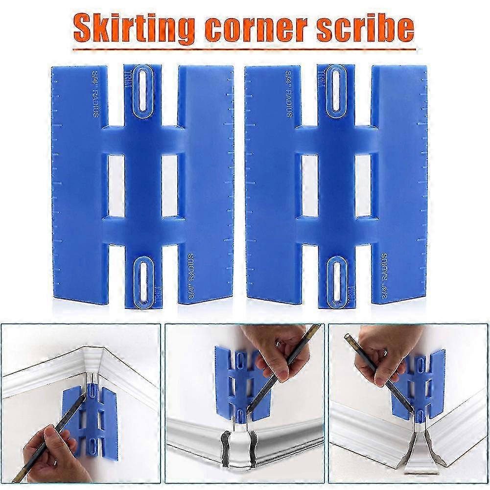 Bullnose Corner Marking Tool Bull Nose Corners Trim Gauge For Baseboard Chair Rail An 2025