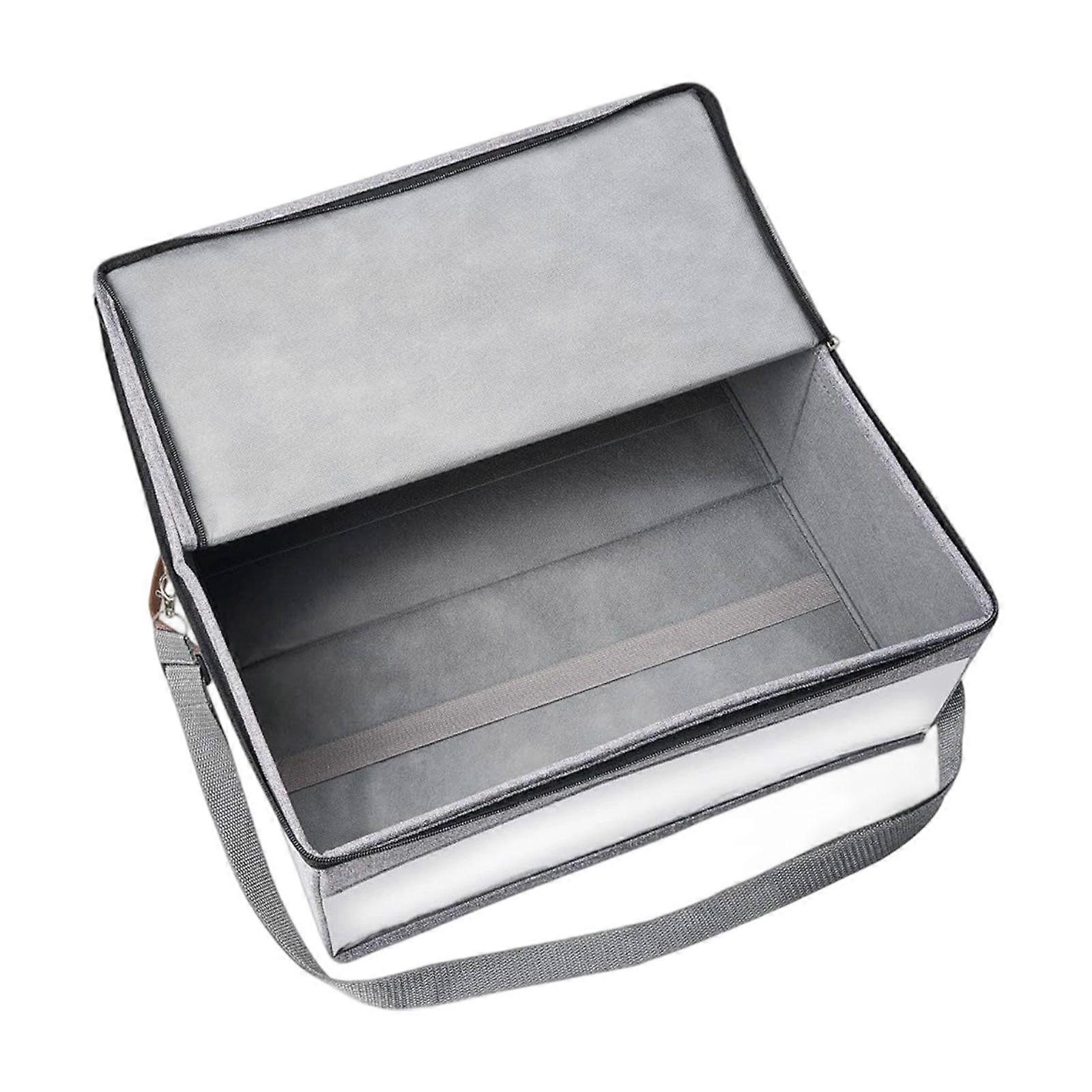 Hat Storage Box Save Space Zipper Close Multifunctional Cowboy Cap Organizer