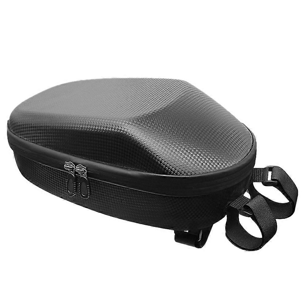 Bag For Scooter Large Capacity Bike Handlebar Bag Phone Accessibility Black 1Pack