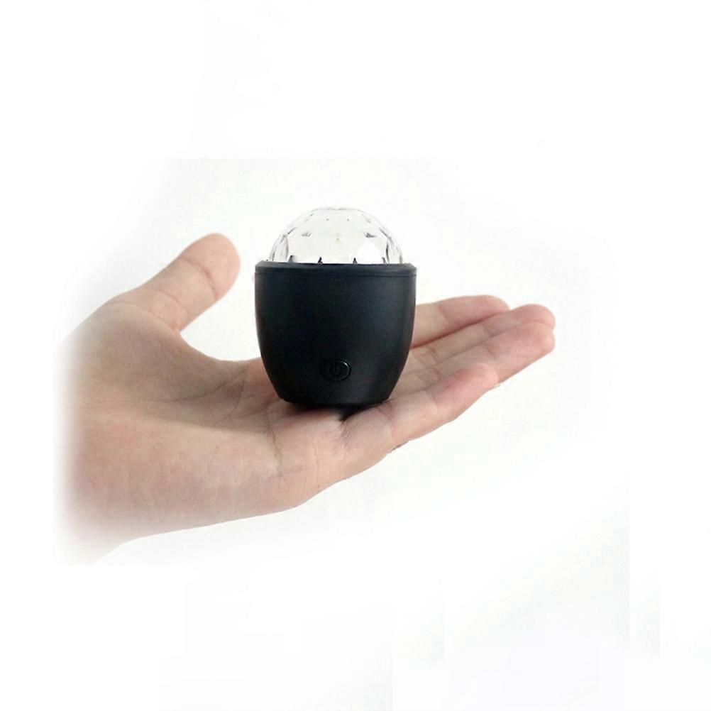 Voice Control LED Bulb Black ABS Material Create Romantic Atmosphere for Bedroom Living Room 3W