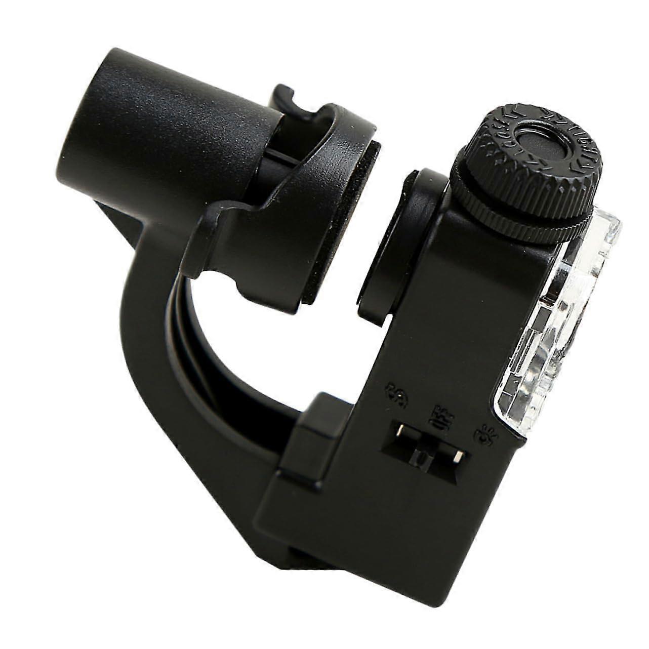 Mini Handheld Microscope Portable Microscope for Jewelry Identification Clip Design for Smartphones Easy to Use for Home and Workshops