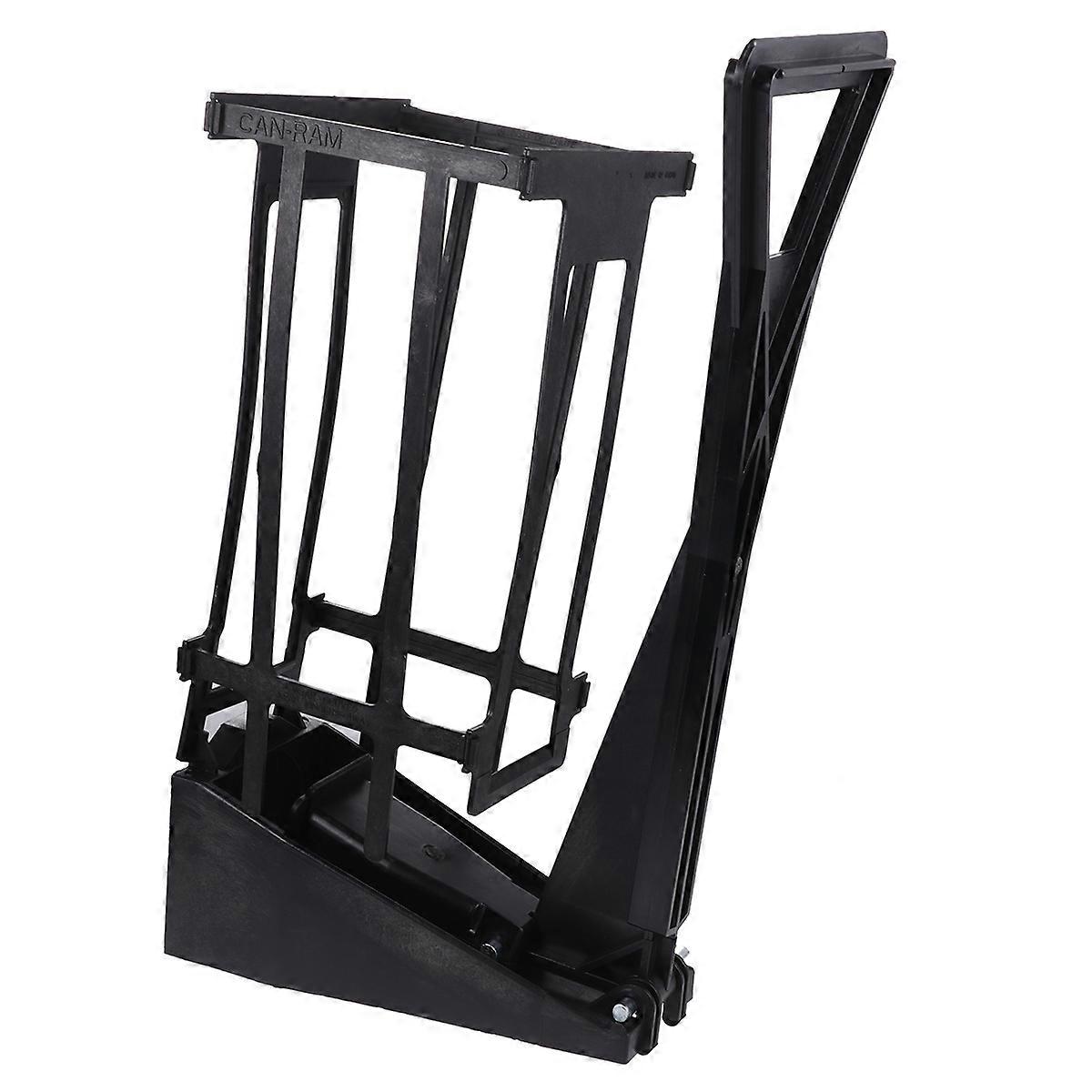 Long Handle Can Lid Lifter Kitchen Gadget For Restaurant Use Black 1Pcs