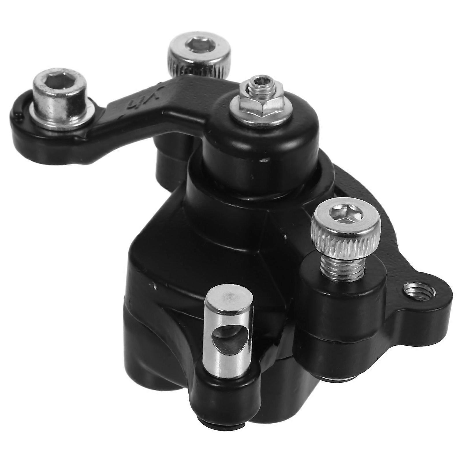 Black Iron Disc Brake Caliper for ATV with Excellent Braking Performance and Precision Design Fits 47cc 49cc