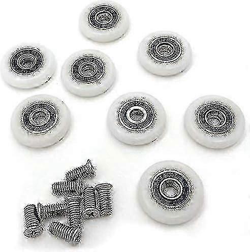 8 Shower Door Rollers Wheels Runner Pulleys Roller Edition 0724