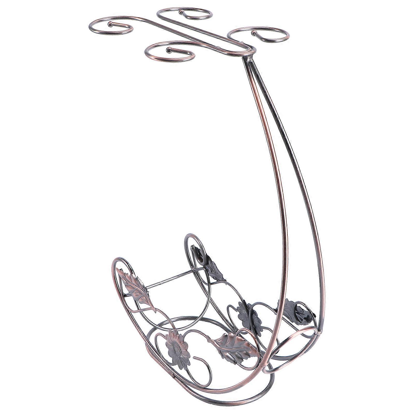 Rack with Iron Material for Storage Use Multi Color Decor 1PC