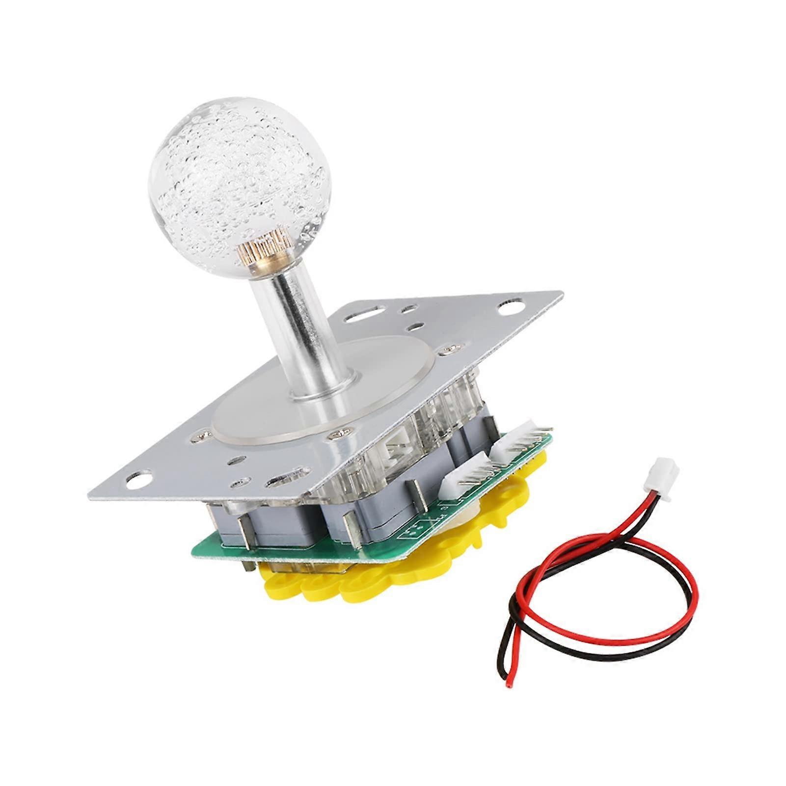 Colorful LED Switchable Arcade Game Pieces Arcade Joystick for Games for Control Panels Home Street