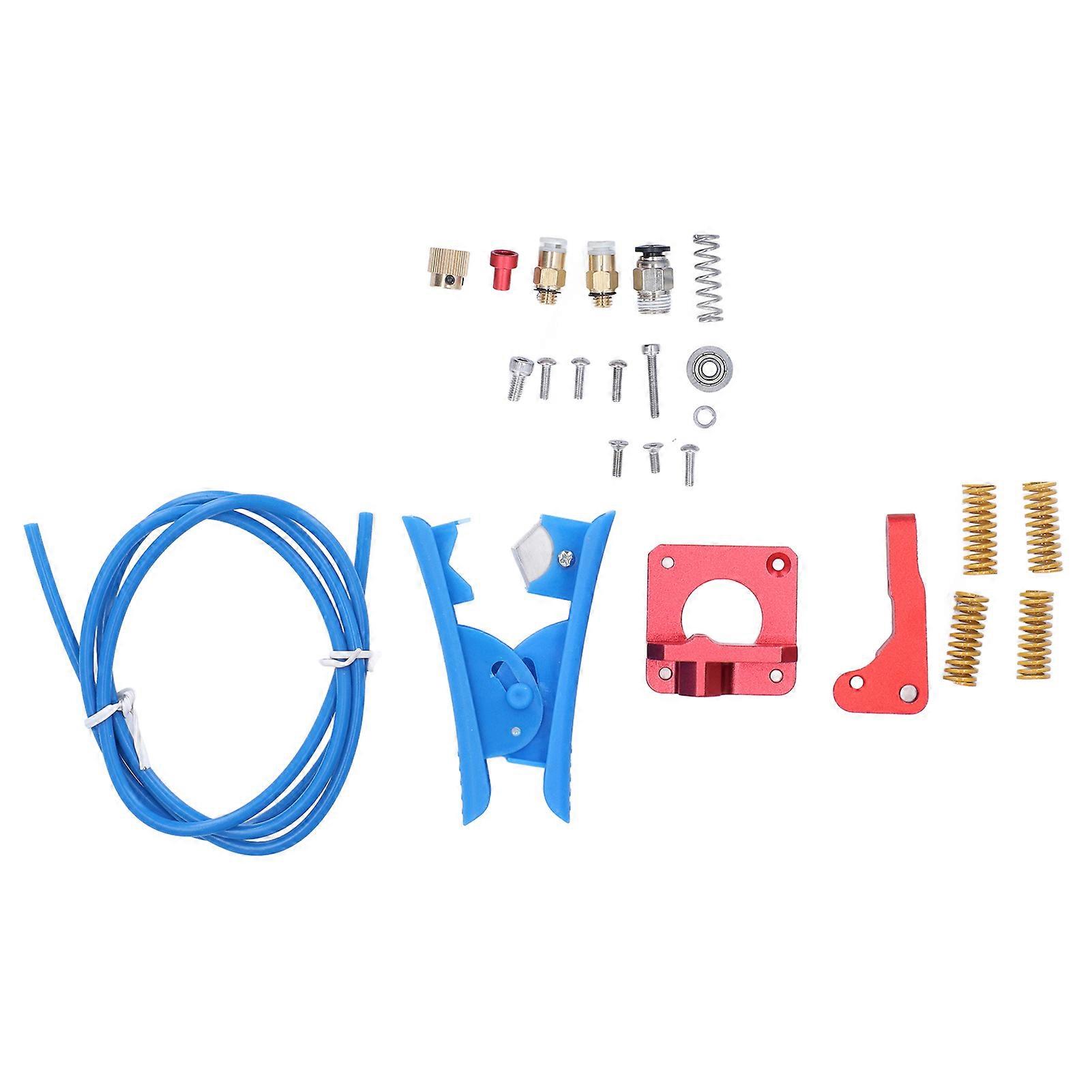 طقم الطارد CR10 PETG أنبوب موصل عجلة البثق التبعي مجموعة للطابعة ثلاثية الأبعاد