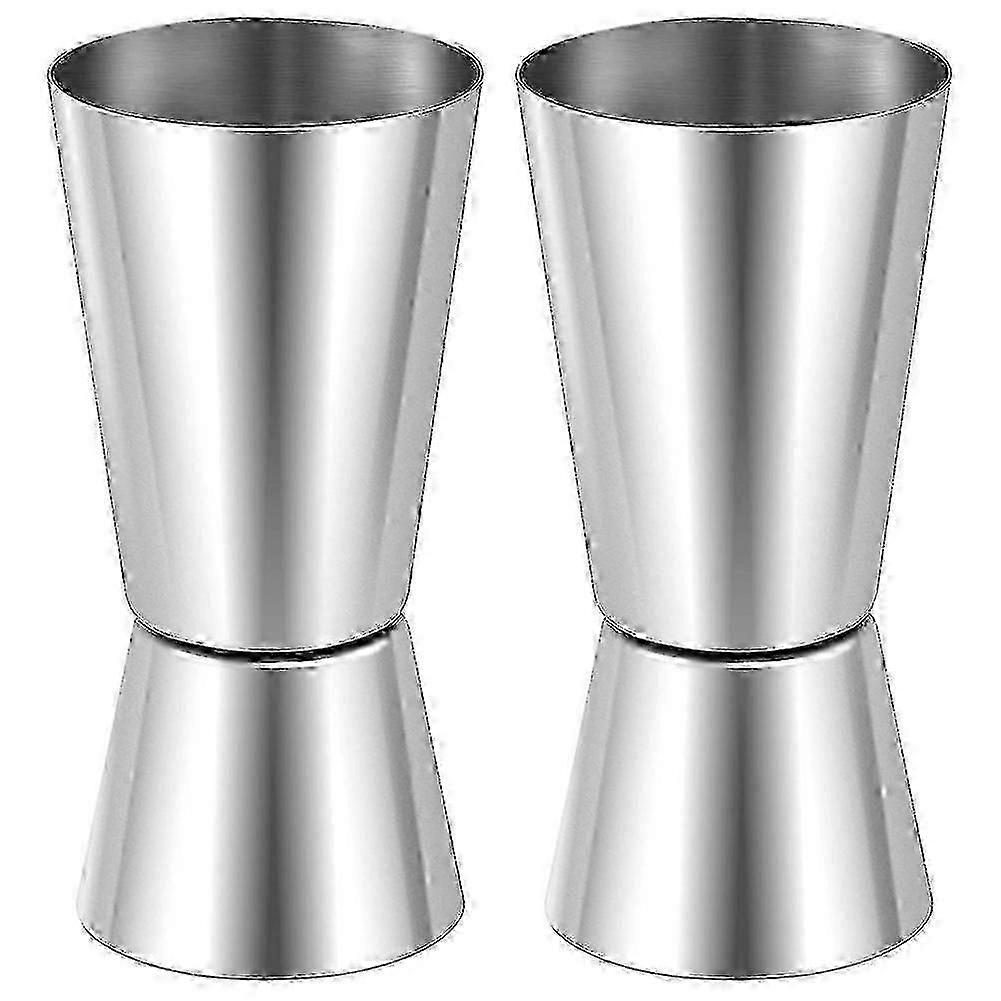 Spirit Measures 25Ml/50Ml, Shot Measure Drinks Gin Jigger Craft Dual Drinks Measuring Cup for Party Edition 0703