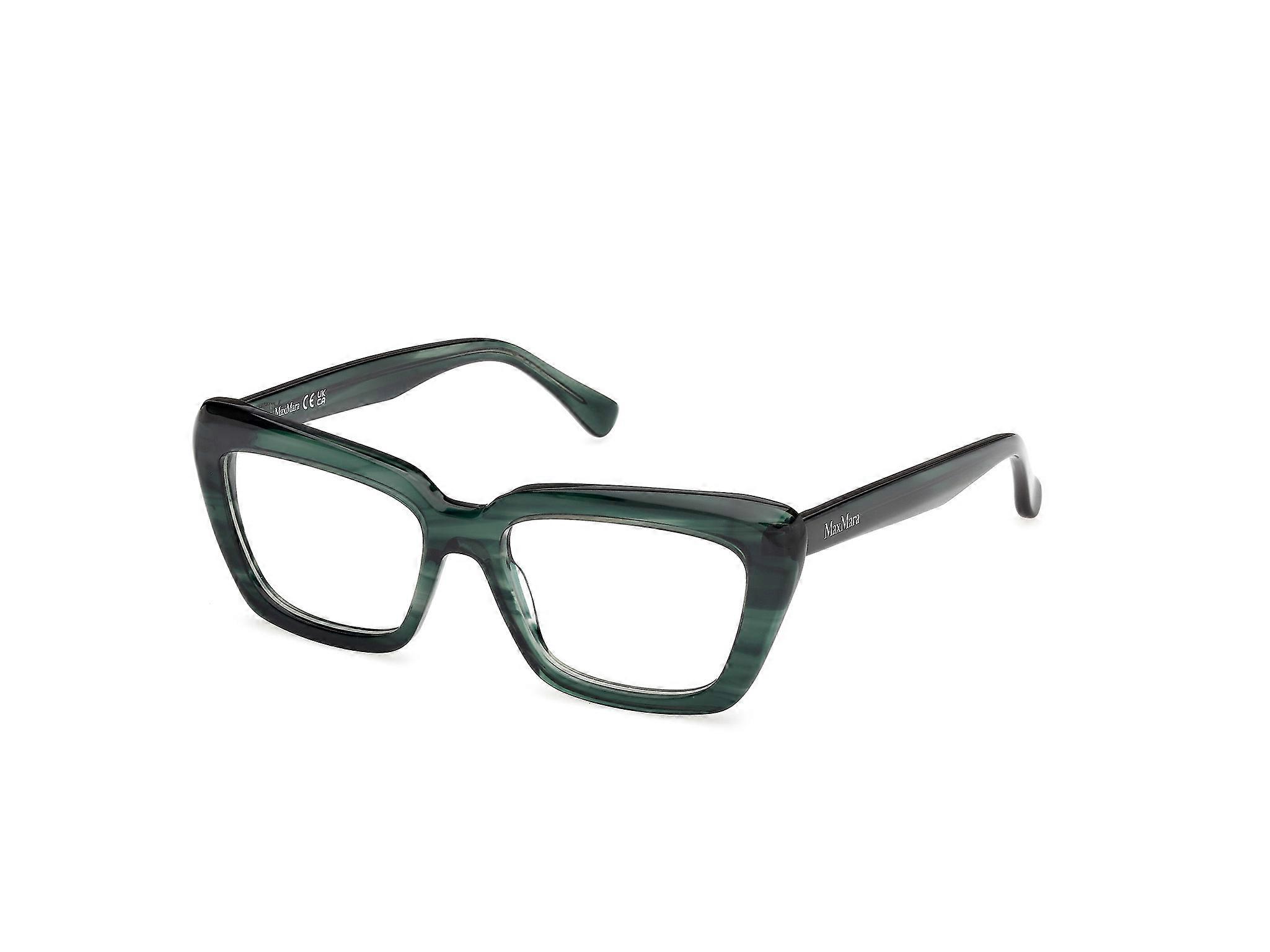 MaxMara Women\'s Dark Green Anne Oversized Square Eyewear Sunglasses MaxMara MM5117 Eyeglasses | Select Eyewear main image 3