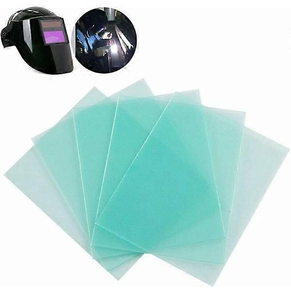 Set of 10 Replacement Lenses for Variable Light Welding Headset for Industrial Welding - 120 x 95 mm
