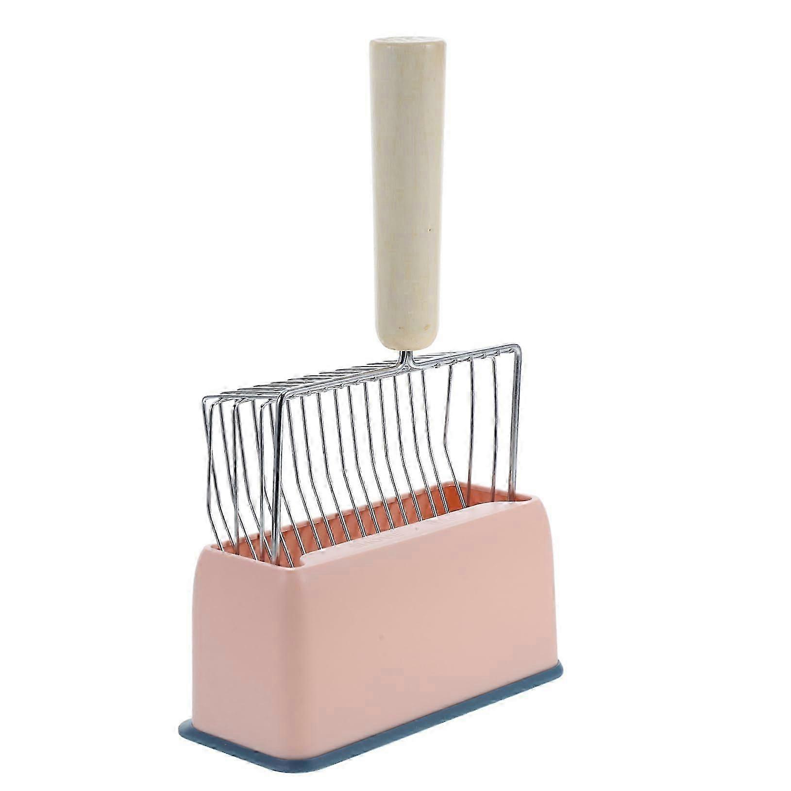 Ergonomic Cat Litter Scoop with Non-Slip Grip - Efficient Cleaning for UK Pet Owners