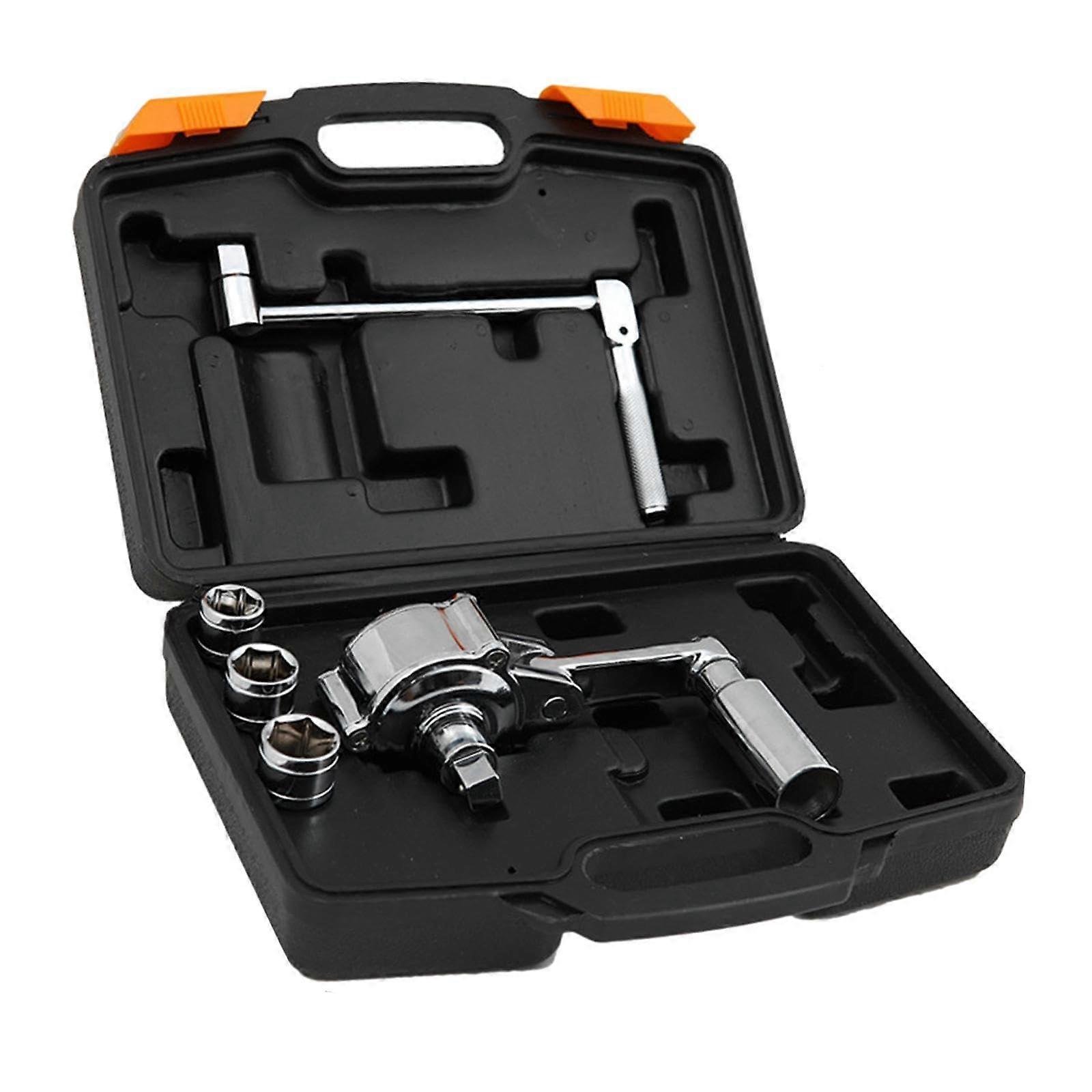 Professional, Durable Torque Wrench, Universal Long Handle, MultiPurpose Hand Tool, EnergySaving for Household Needs