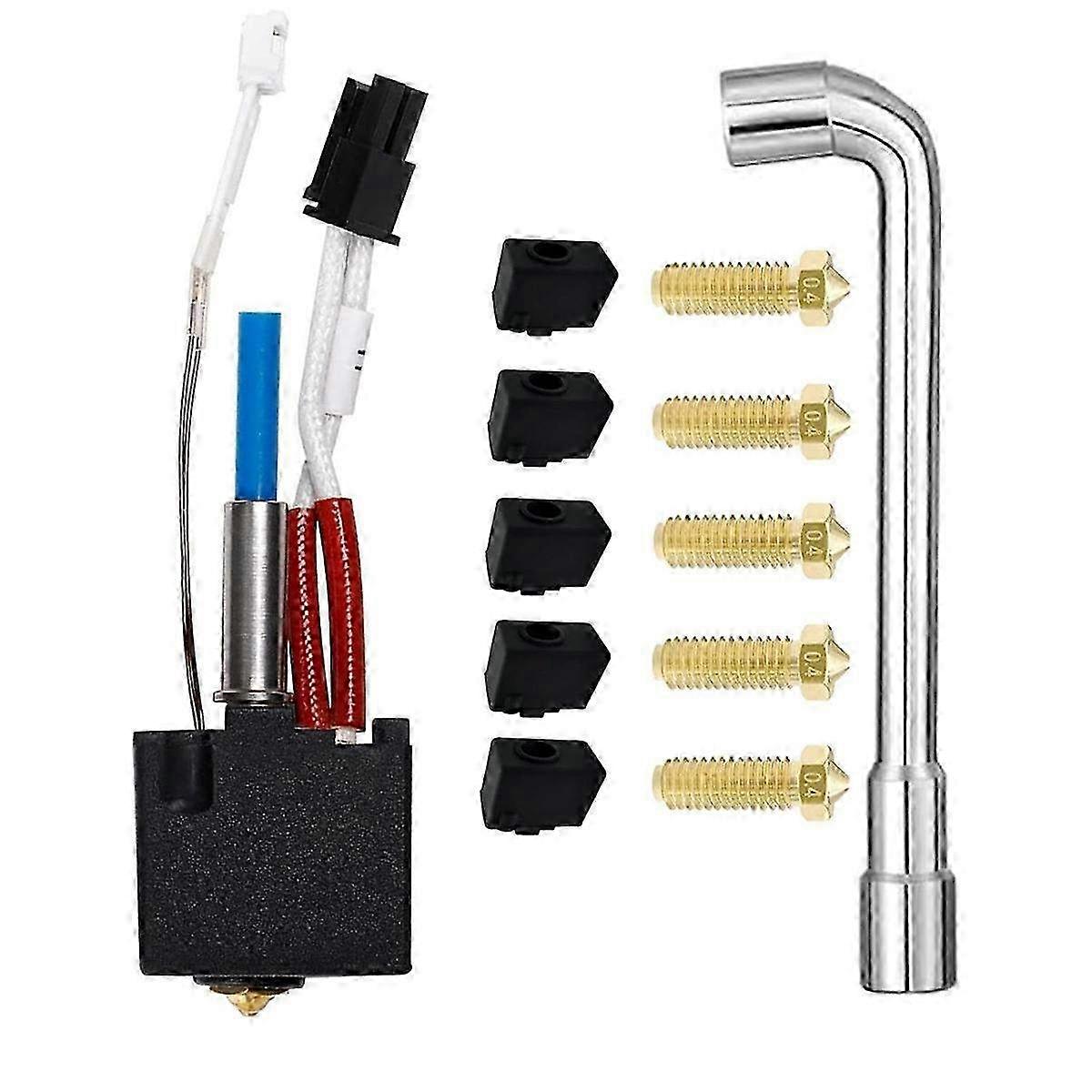 Assembled Print Hot End Kit for Kobra 2 & 3 3D Printers - High-Performance Replacement Part for Enhanced Printing