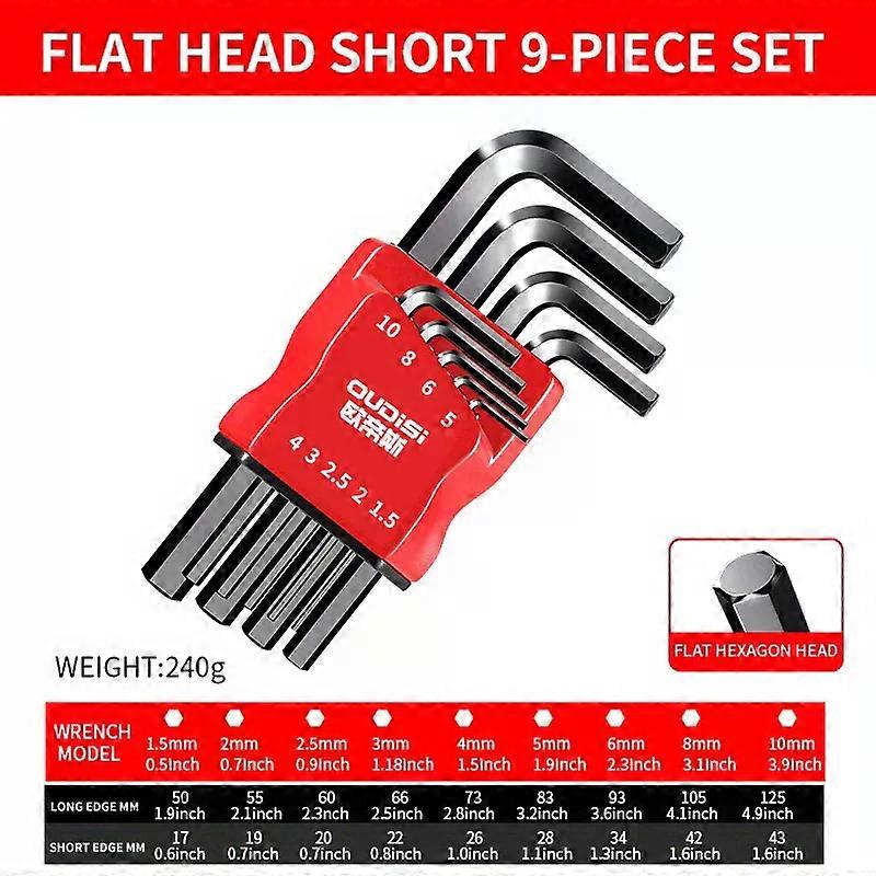 Hexagonal wrench screwdriver set universal with socket Suitable for motorcycle and bicycle hexagonal key set