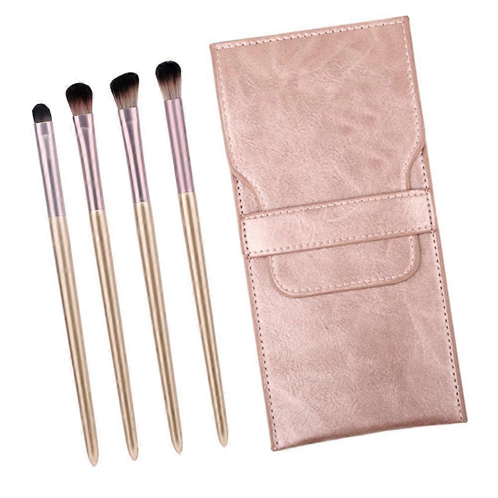 Portable Eye Makeup Brushes, Ensures Smooth Application, Sturdy Construction