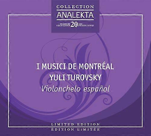 Yuli Turovsky - Violonchelo Espanol  [COMPACT DISCS] USA import