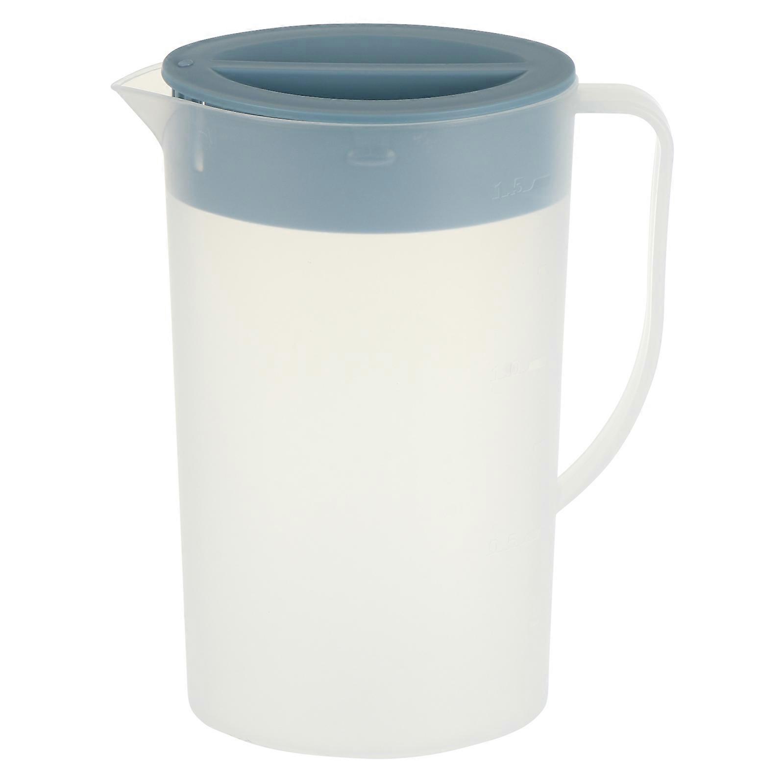 Bouilloire bleue avec grande capacité pour une utilisation en cuisine transparente et 1Pc