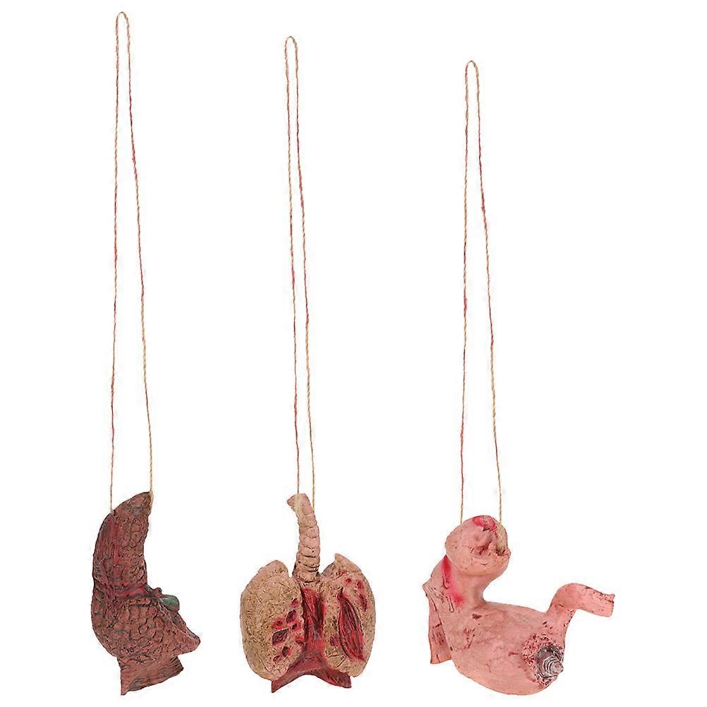 Realistic Bloody Body Parts Props For Adults Halloween Parties Available In Assorted Color With Features 3Pcs