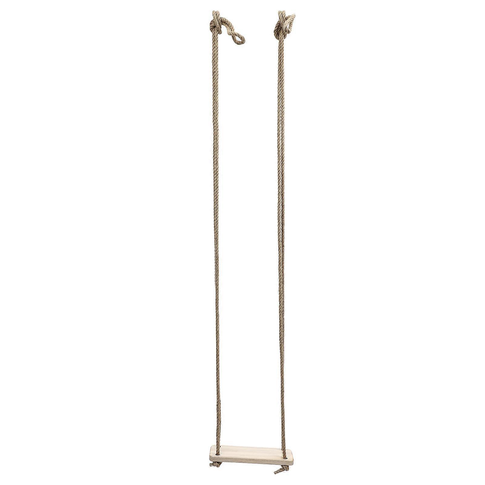 Light Yellow Hanging Chair for Outdoor Use Sturdy and Synthetic Material Suitable for Adults and Kids 1pc