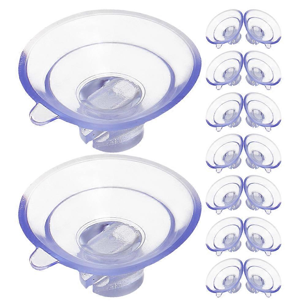 60Pcs Mini Suction Cup Light Holders For Christmas Decorations Clear Clips For Securing Decorative String Any Surface