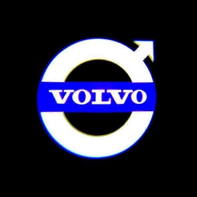 Car Door Logo Projector – 2 Pieces Car Welcome Door Light, LED Logo Shadow Projector for AAA Vehicles, Compatible with All Models
