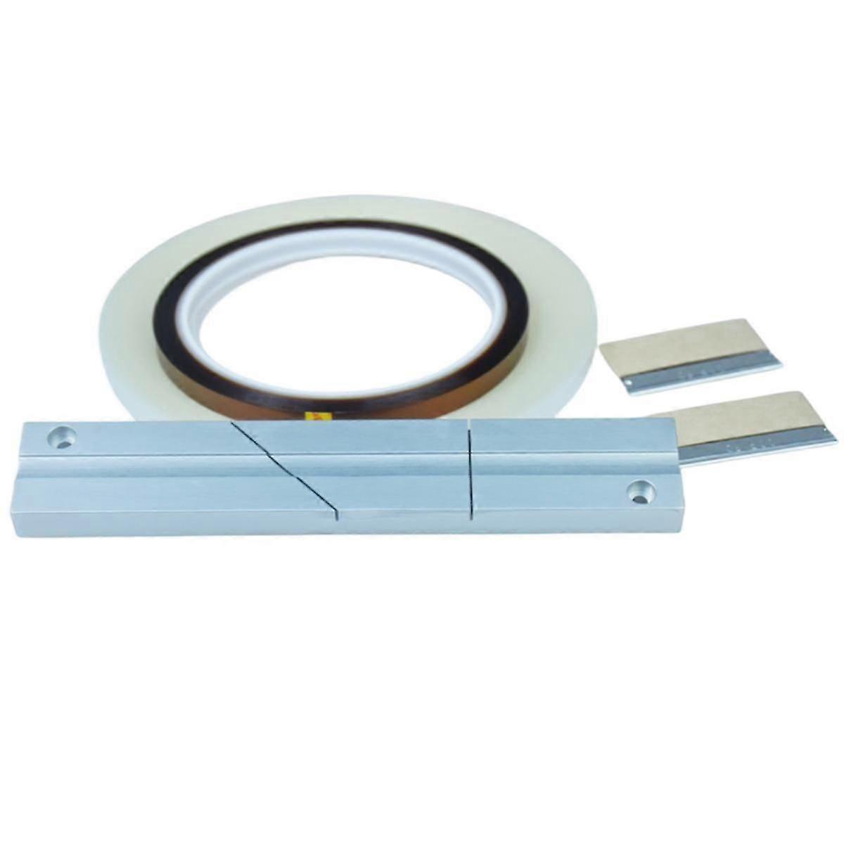 For REVOX/STUDER 1/4Inch Tape Universal Splicing Blocks + Hold Tape Repair Kit Set Last Item Availa