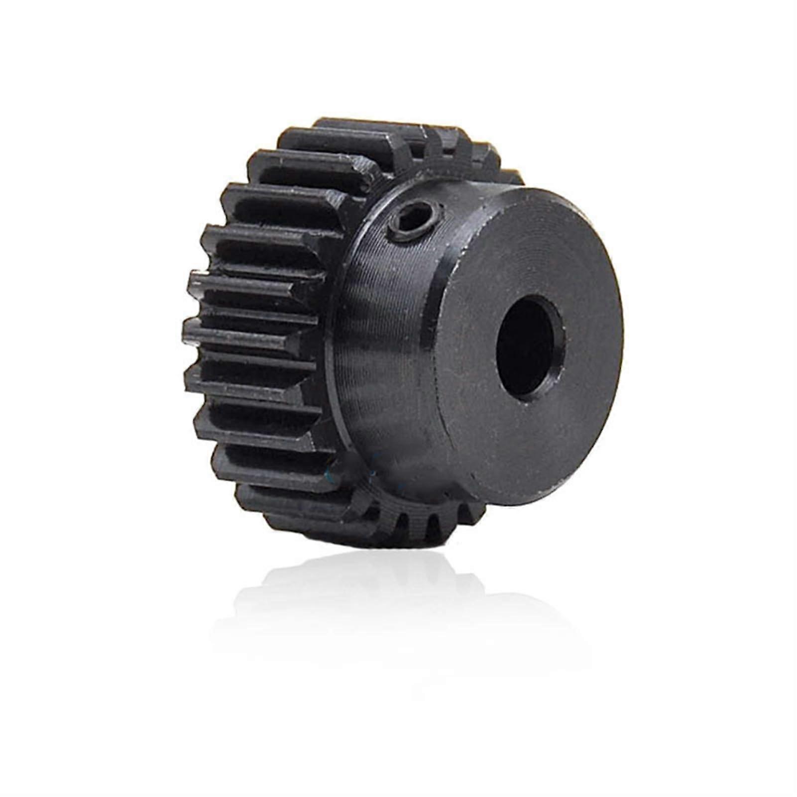 Step Mitre Spur Gear 24 Teeth Metal Motor Gear with 7mm Bore and 4-15mm Inner Hole, 20T 24T 25T Convex Gear Specifications