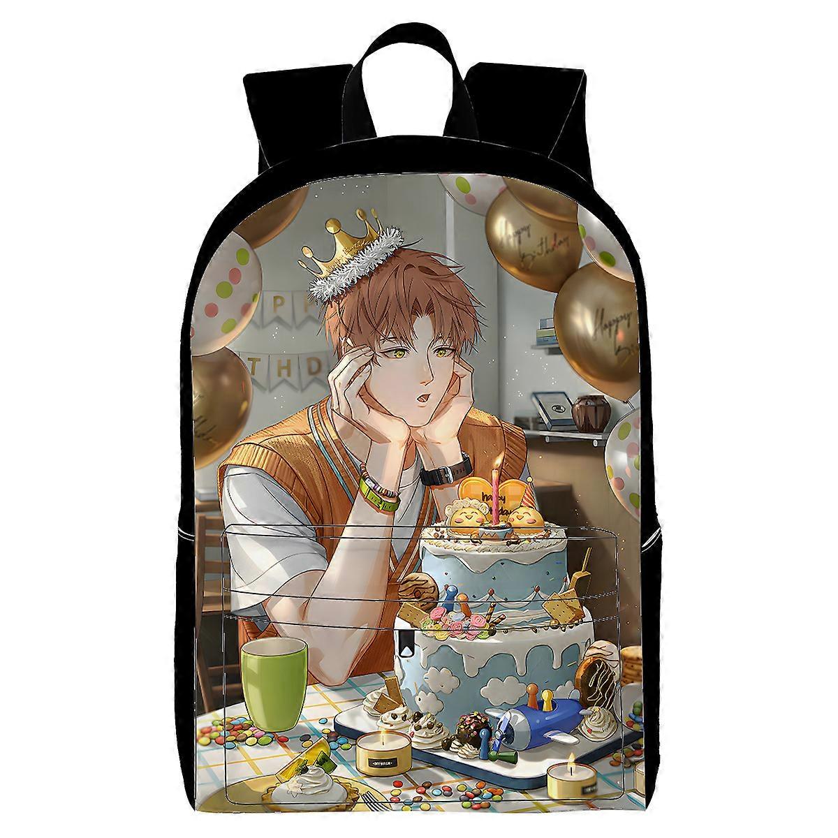 Backpack, with Multiple Organizational Compartments, Fits 15.6 Inch Notebook, for Travel, Teen, Business Work E638