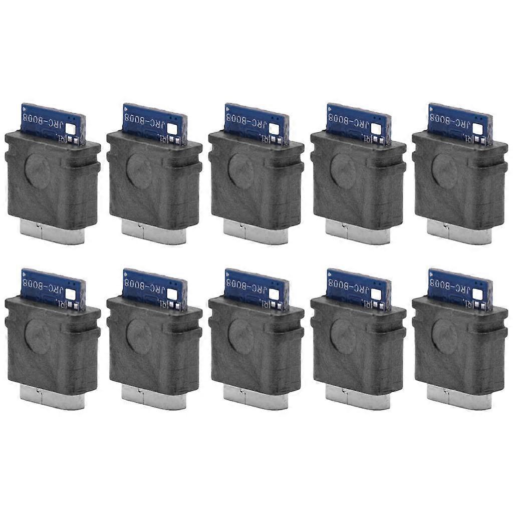 10 Pieces Type C Plug Test Board Adapter Waterproof Electronic Connector Socket for Data Cable Wire Transmission