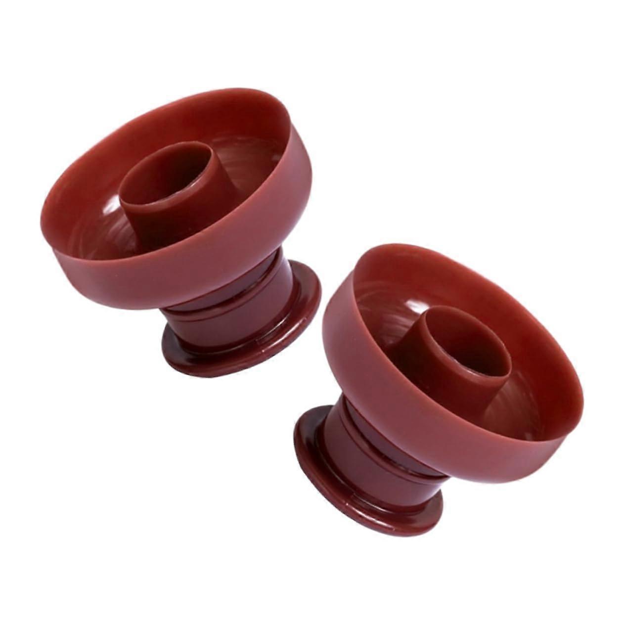 Donut Mold Doughnuts Baking Molds Round Donut Baking Pan Light Brown