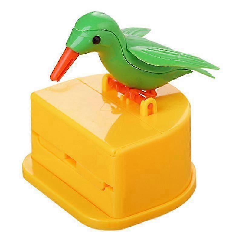 Bird Toothpick DispenserTelescopic Automatic toothpick dispenserCute Toothpick