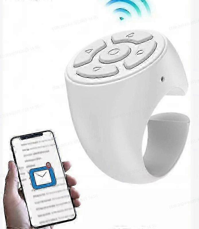 Fingertip Wireless Bluetooth Remote Control,Scrolling Remote Control Page Turner 2024 New