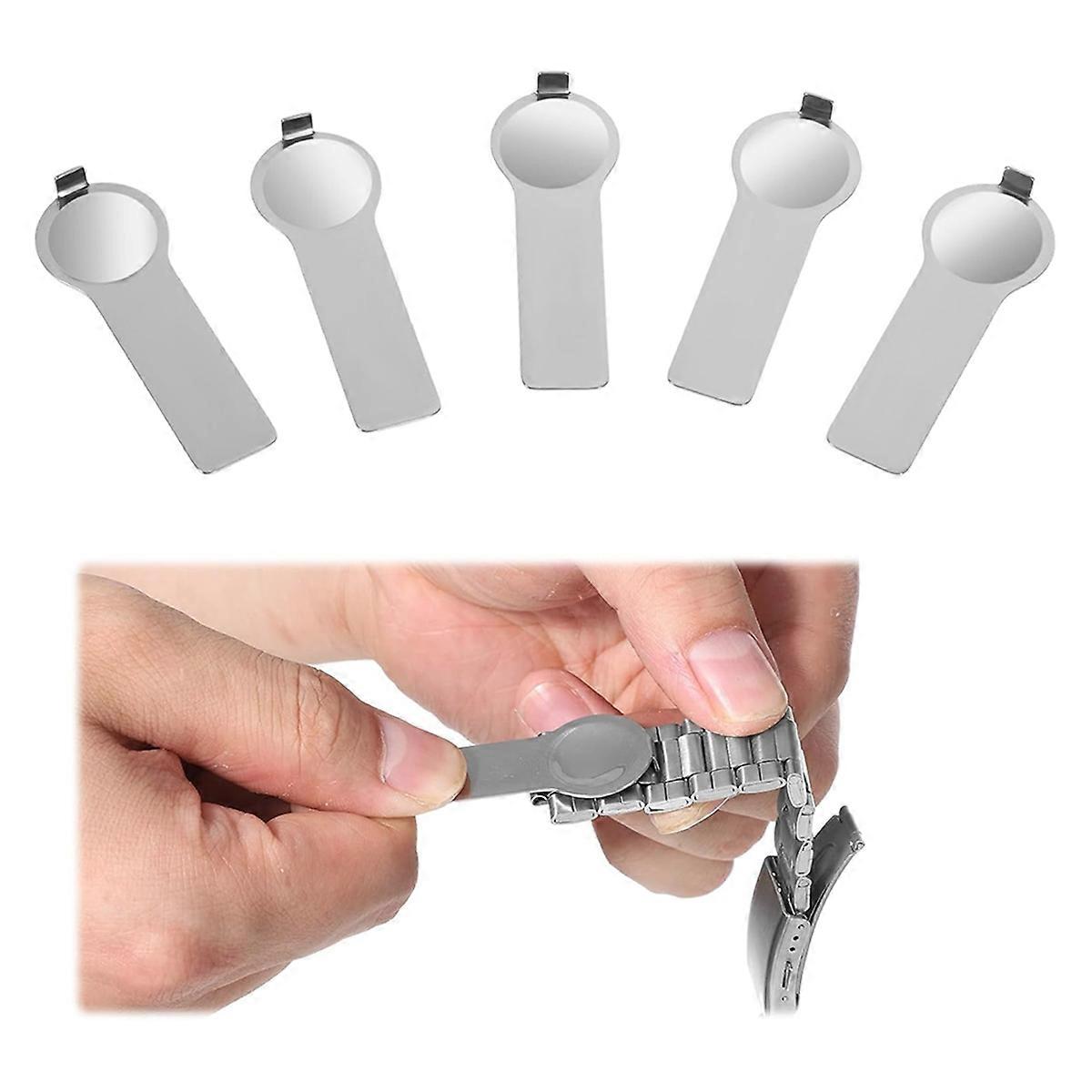 5 PCS Thumb Style Charms Opening Tools Metal Bracelet Helper Fitting