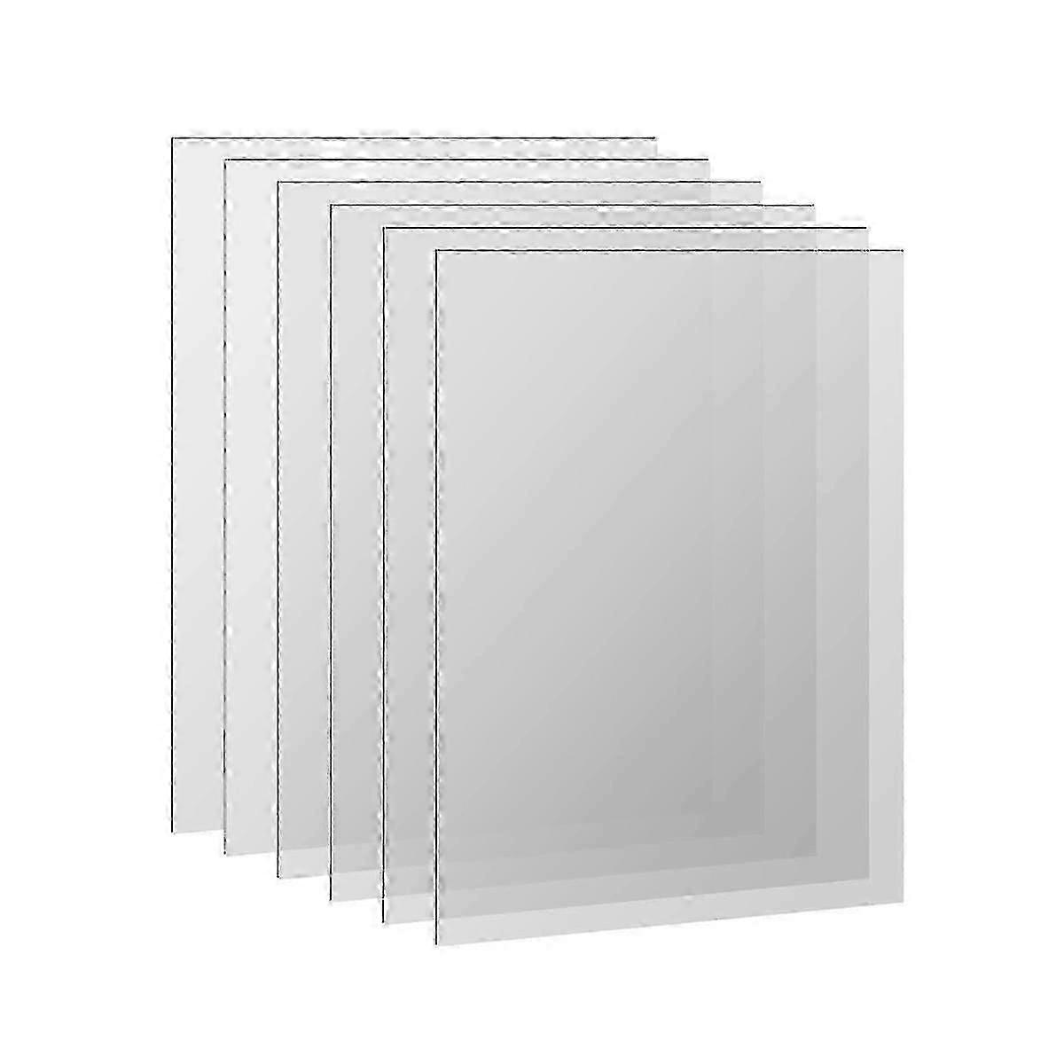 6-Pack FEP Film 260x200x0.15mm for LCD 3D Printers Compatible with Various Models