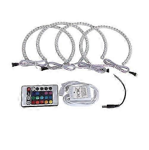 RGB Halo Ring Angel Eyes Light Set for BMW Headlights