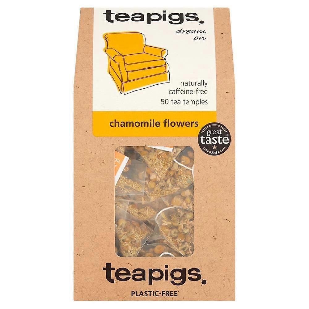 Teapigs chamomile flowers 50 tea temples - 4 Pack