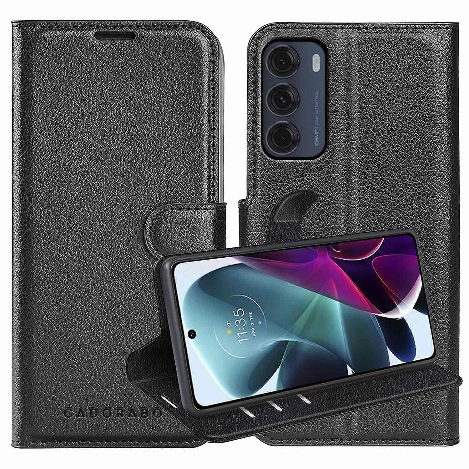 Motorola MOTO G200 5G Case - Protective Case with Card Slots and Stand Function