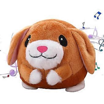 Active Moving Pet Plush Toy,Talking Movable Dog Toy