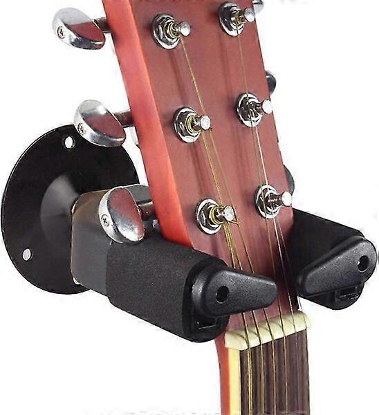 Guitar wall mount, double-hook design with a load-bearing capacity of 1 - 15 kg, easy to install