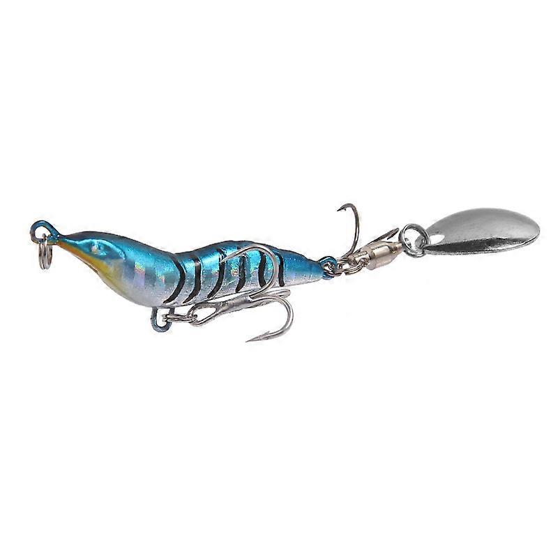 Artificial bait, chicken claw hook with blood groove in imitation of shrimp shape, suitable for multiple scenarios